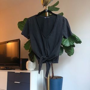 Zara Dark Grey Tee Shirt
